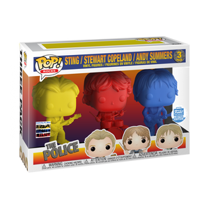 The Police Synchronicity - SPECIAL EDITION Funko Pop 3 PACK