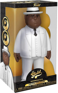 FUNKO GOLD: 12" Notorious B.I.G. (Biggie Smalls) in White Suit
