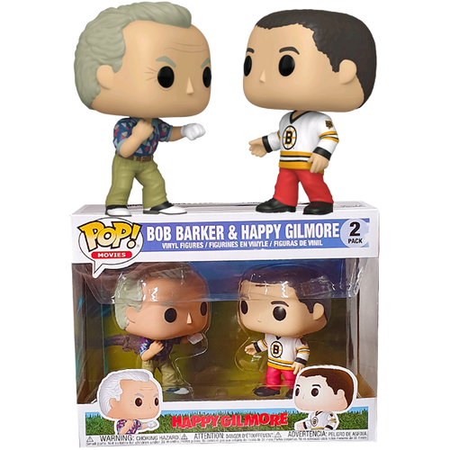 Happy Gilmore w/Bob Barker (Happy Gilmore) Funko Pop - 2 pack