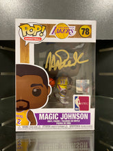 Load image into Gallery viewer, SIGNED Magic Johnson (Los Angeles Lakers) Funko Pop #78 W/COA