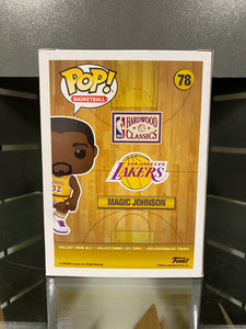 SIGNED Magic Johnson (Los Angeles Lakers) Funko Pop #78 W/COA