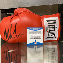 Load image into Gallery viewer, SIGNED Mike Tyson Everlast Boxing Glove (w/COA)