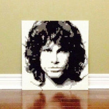Load image into Gallery viewer, Lego Mosaic &quot;Jim Morrison&quot; by Jack Ferdman w/COA