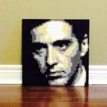 Load image into Gallery viewer, Lego Mosaic &quot;Michael Corleone&quot; by Jack Ferdman w/COA