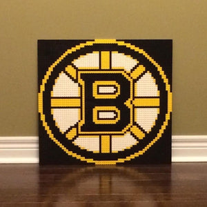 Lego Mosaic "Boston Bruins" by Jack Ferdman w/COA