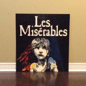 Lego Mosaic "Les Miserables" by Jack Ferdman W/COA