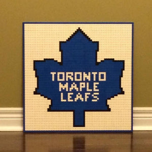 Lego Mosaic "Toronto Maple Leafs" by Jack Ferdman w/COA