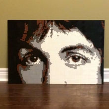 Load image into Gallery viewer, Lego Mosaic &quot;Paul McCartney&quot; by Jack Ferdman w/COA