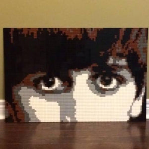 Lego Mosaic "Ringo Starr" by Jack Ferdman w/COA