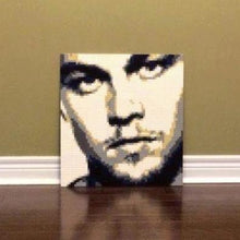 Load image into Gallery viewer, Lego Mosaic &quot;Leonardo DiCaprio&quot; by Jack Ferdman w/COA