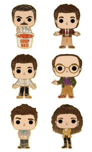 Seinfeld Enamel Pins - Blind Box (1 of 6 characters available)