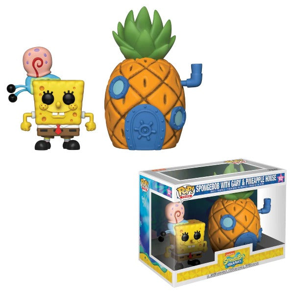 Spongebob w/Gary & Pineapple House (Spongebob Squarepants) Funko Pop #02