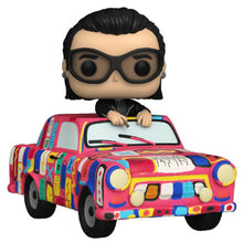 Load image into Gallery viewer, Bono w/Achtung Baby Car (Rides) SUPER DELUXE Funko Pop #293