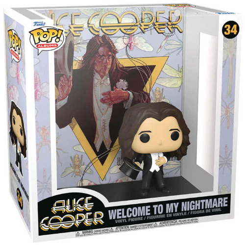 Alice Cooper - Welcome to My Nightmare ALBUM Funko Pop #34