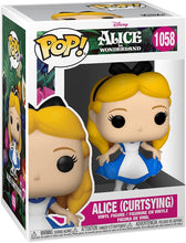 Load image into Gallery viewer, Alice Curtsying - (Alice in Wonderland 70th Anniversary) Funko Pop #1058