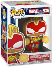 Load image into Gallery viewer, Holiday Captain Marvel Funko Pop #936