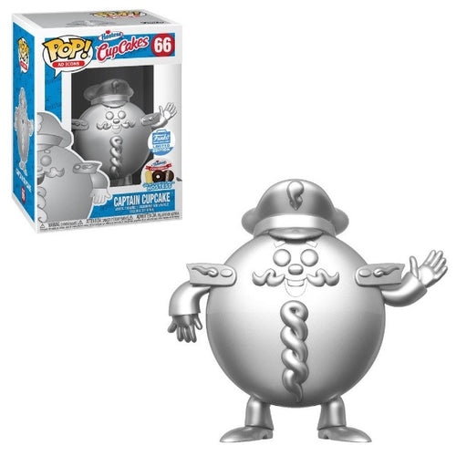 Captain Cupcake (Hostess Cupcakes) LIMITED EDITION SILVER Funko Pop #66