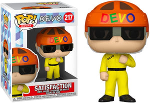 Devo - Satisfation Yellow Suit (Rocks) Funko Pop #217