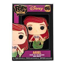 Large Enamel Funko Pop! Pin: Disney - Ariel #06