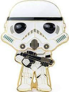 Large Enamel Funko Pop! Pin: Star Wars - Stormtrooper #07