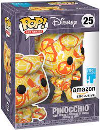 Pinocchio (ART SERIES) Amazon Exclusive  Funko Pop #25 w/ hard case