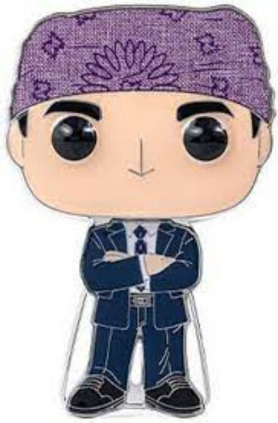 Large Enamel Funko Pop! Pin: The Office - Prison Mike #10 CHASE