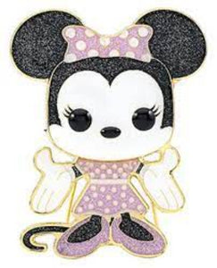 Large Enamel Funko Pop! Pin: Disney - Minnie Mouse #02
