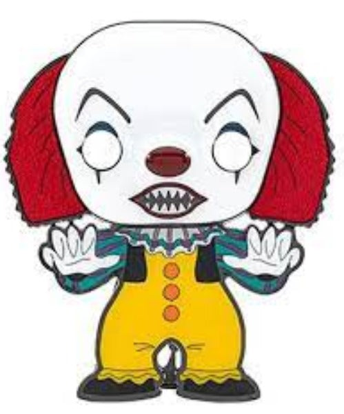 Large Enamel Funko Pop! Pin: Horror - Pennywise 1990  #01