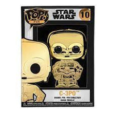 Load image into Gallery viewer, Large Enamel Funko Pop! Pin: Star Wars - C-3P0 #10