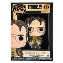 Load image into Gallery viewer, Large Enamel Funko Pop! Pin: The Office - Dwight Schrute #07