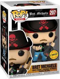 Bret Michaels Limited Edition CHASE Funko Pop #207