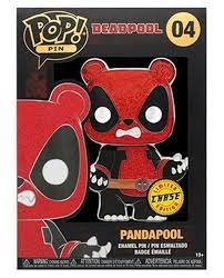 Large Enamel Funko Pop! Pin: Marvel - Pandapool LIMITED EDITION CHASE (Deadpool) #04