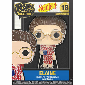 Large Enamel Funko Pop! Pin: Seinfeld - Elaine #18