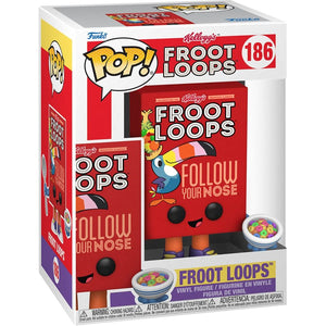 Froot Loops Cereal Box Funko Pop #186