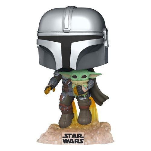 The Mandalorian - Mando Flying w/Jet (The Mandalorian) Funko Pop #402
