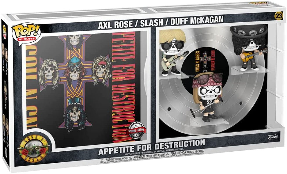 Guns N Roses - Appetite for Destruction DELUXE ALBUM Special Edition Funko Pop #23