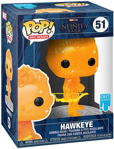 Hawkeye - Orange ARTIST SERIES (Infinity Saga) Funko Pop #51