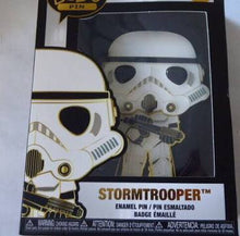 Load image into Gallery viewer, Large Enamel Funko Pop! Pin: Star Wars - Stormtrooper #07
