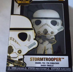 Large Enamel Funko Pop! Pin: Star Wars - Stormtrooper #07