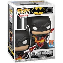 Load image into Gallery viewer, Death Metal Batman - Guitar Solo (Heroes) PX PREVIEWS EXCL. Funko Pop #381