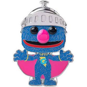 Large Enamel Funko Pop! Pin: Sesame Street - Super Grover #03