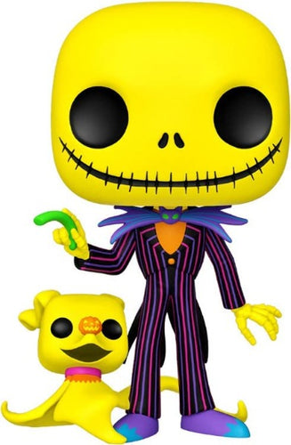 Jack Zero (The Nightmare Before Christmas) BLACKLIGHT Jumbo Funko Pop #809