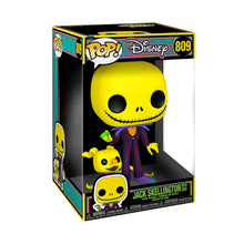 Load image into Gallery viewer, Jack Zero (The Nightmare Before Christmas) BLACKLIGHT Jumbo Funko Pop #809