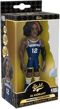 Load image into Gallery viewer, FUNKO GOLD: 5&quot; NBA - Ja Morant - Home Uniform (Memphis Grizzlies)