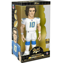 Load image into Gallery viewer, Copy of FUNKO GOLD: 12&quot; NFL - Justin Herbert (Chargers) LIMITED EDITION CHASE