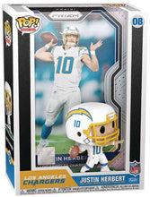 Load image into Gallery viewer, Justin Herbert (Los Angeles Chargers) Funko Pop TRADING CARD #08