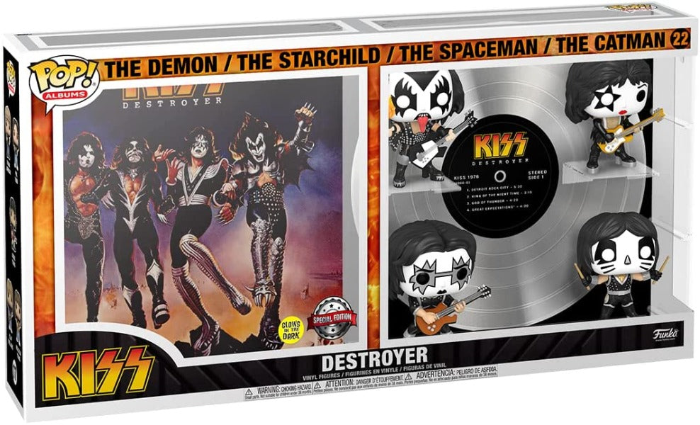 Kiss - Destroyer DELUXE ALBUM Special Editin Funko Pop #22