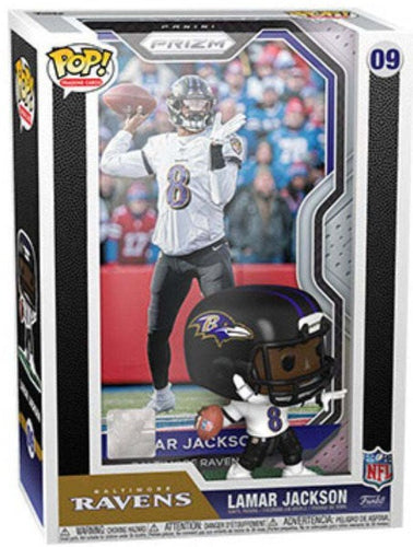 Lamar Jackson (Baltimore) Funko Pop TRADING CARD #09