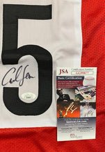 Load image into Gallery viewer, SIGNED Carl Lewis USA Track and field jersey (w/COA)