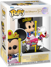 Load image into Gallery viewer, Minnie Mouse on Carousel (Walt Disney World 50th Anniversary) Funko Pop #1251